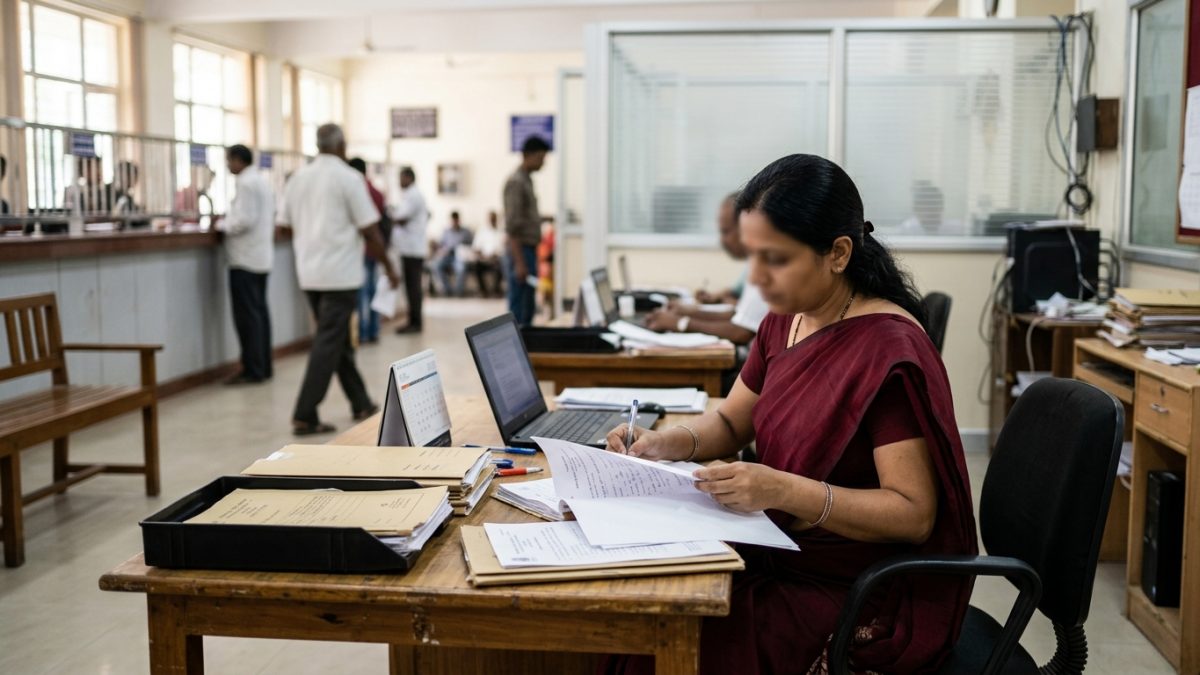 Regional Transport Office RTO counter handling vehicle registration and compliance in India