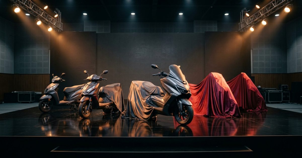 Covered upcoming scooters in India lineup ready for official unveiling