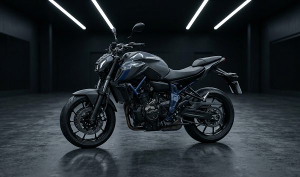 Latest bikes in India parked in a modern studio showcase