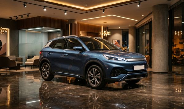New car launch in India showcased inside a modern showroom during festive season