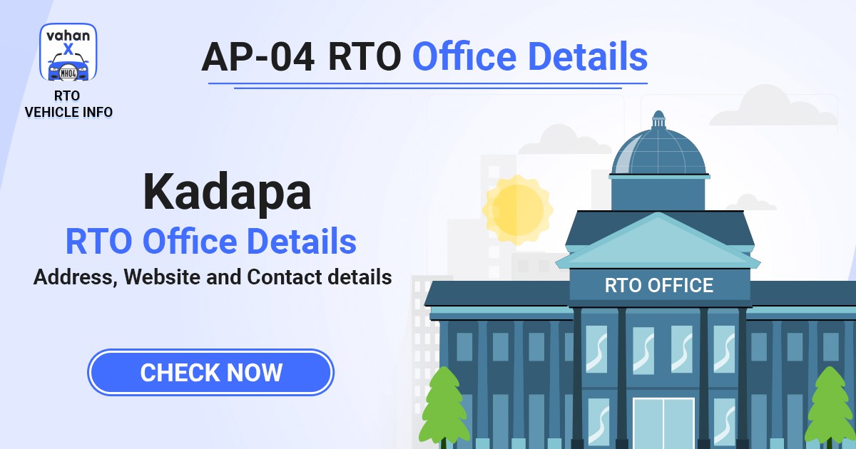 AP-04 RTO Office Details - Kadapa