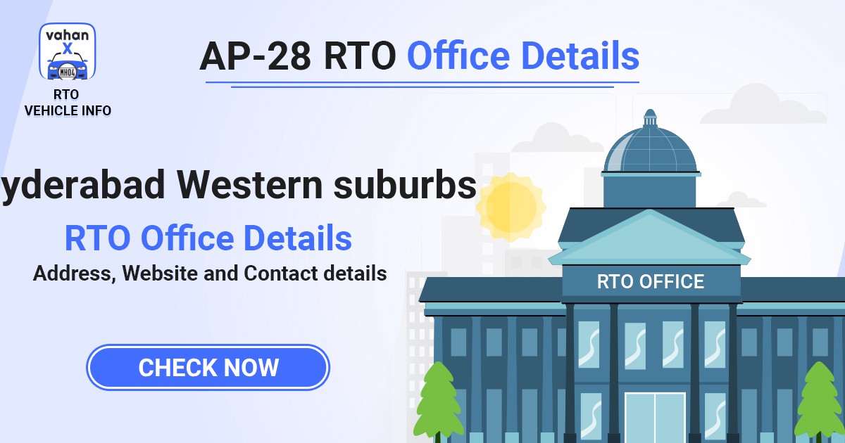 Western Rto Hyderabad Western suburbs RTO Office Details – Address, Services ...