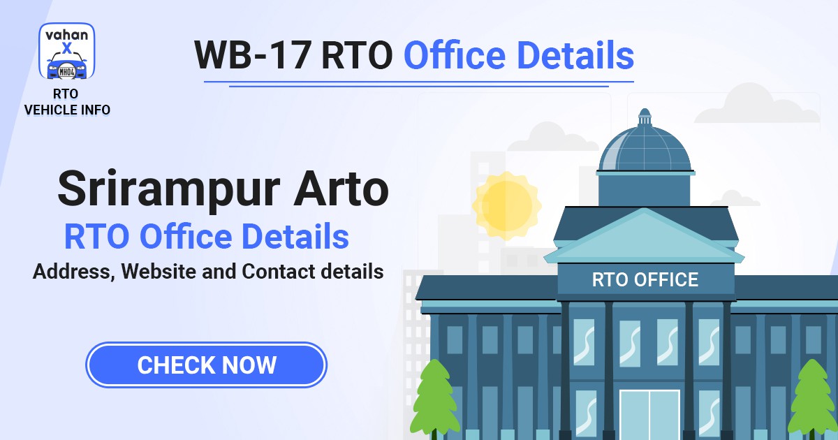 Srirampur Arto RTO Office Details – Address, Services & Contact Details